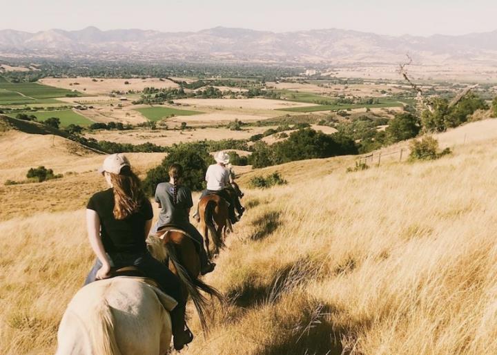 Horse Riding at The Alisal California healing power of nature